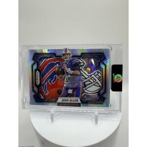 Art Card Josh Allen With Buffalo Bills Patch Made By Mayflower Custom Cards New